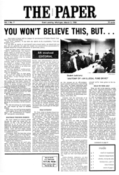 The Paper Vol. I No. 7 — Mar. 3, 1966