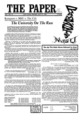 The Paper Vol. I No. 12 — Apr. 21, 1966