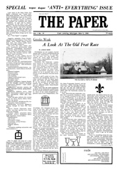 The Paper Vol. I No. 14 — May 5, 1966