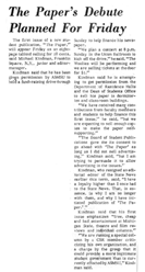 Article in State News - Dec. 2, 1965